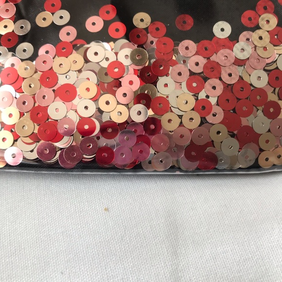 Victoria’s Secret Sequins Wristlet Makeup Bag - Picture 3 of 3